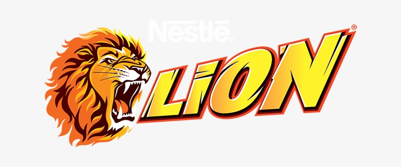 Lion - Lion Black White Nestle, transparent png #812756
