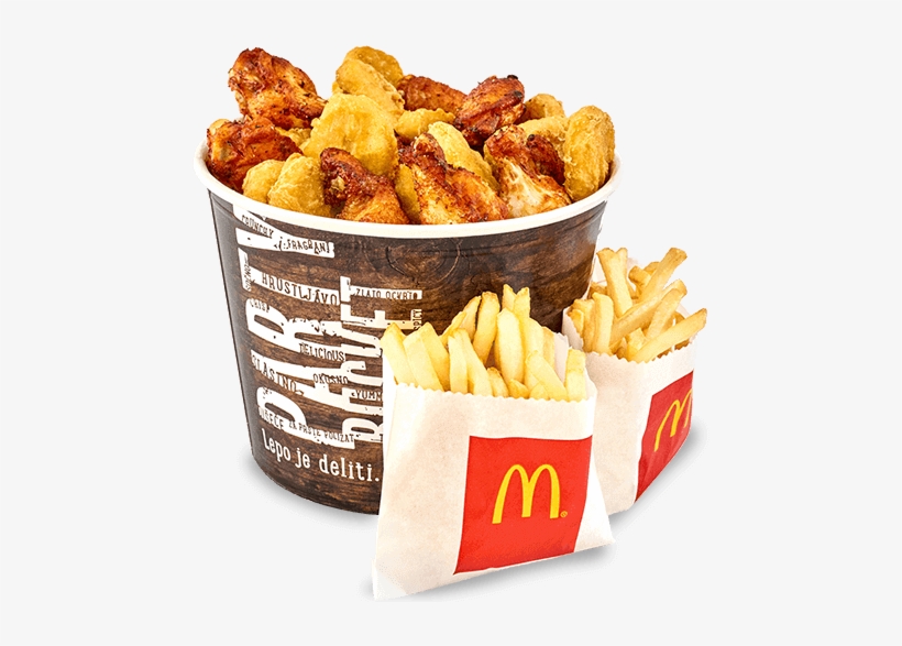 Image Result For Mcdonalds Party Bucket - 48 Mcchicken Bucket, transparent png #812758
