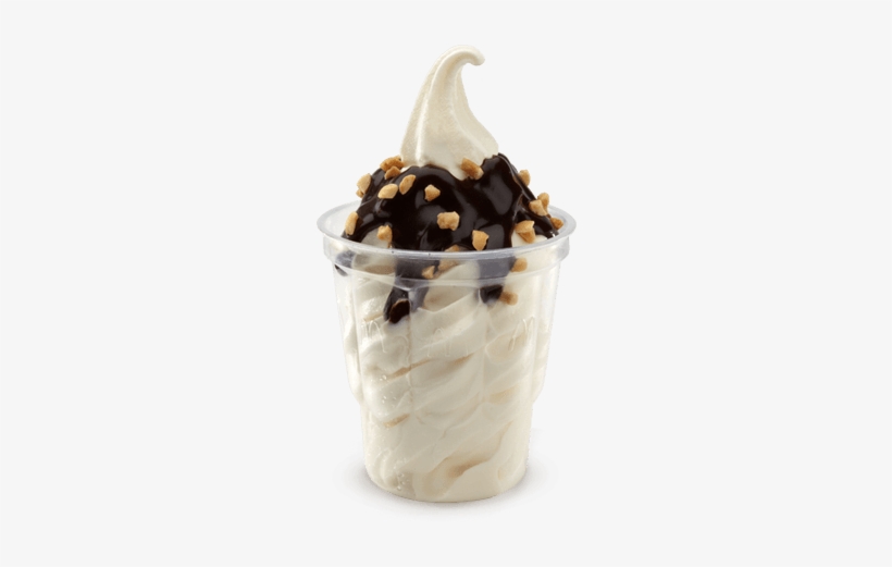 Mcdonalds Hot Fudge Sundae - Mcdonalds Fudge Sundae, transparent png #812782