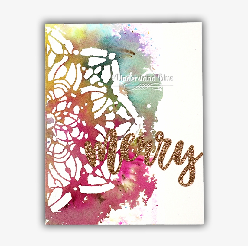 Stencil Printing Technique - Floral Design, transparent png #812839