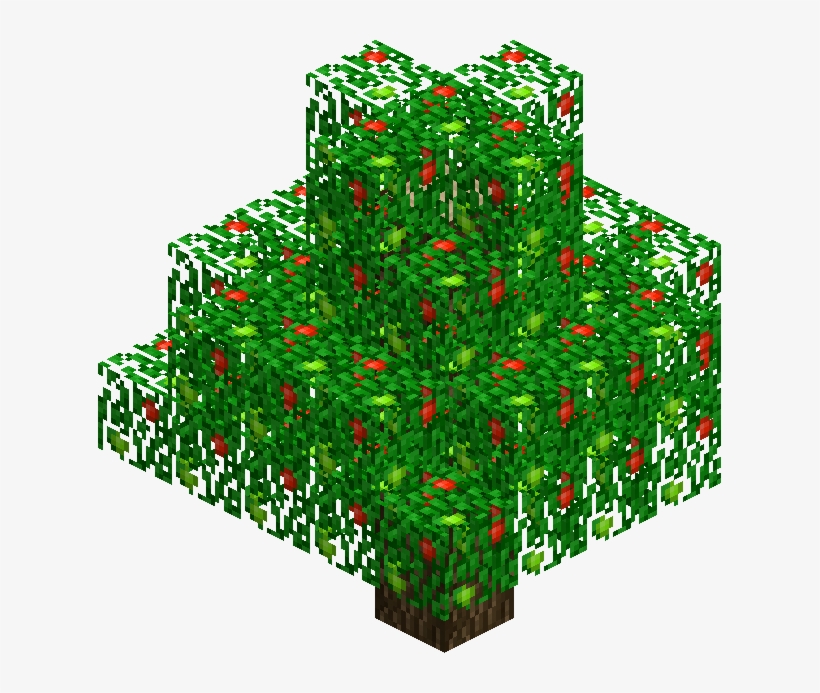 Appletree - Minecraft Leaves, transparent png #812914