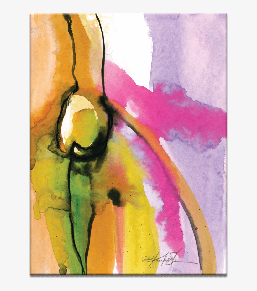 Watercolor Abstraction - Watercolour Abstraction 25 By Kathy Morton Stanion, transparent png #813179