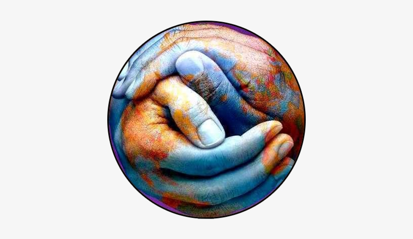 Community Transparent Helping Hand - Earth In Hands Logo, transparent png #813260