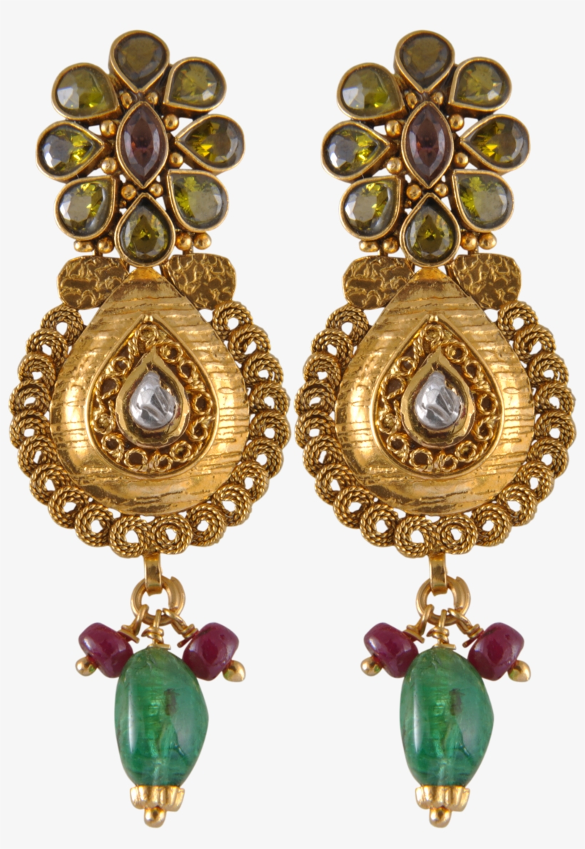 Earring Png Clipart - Gold Ear Rings Png, transparent png #813333