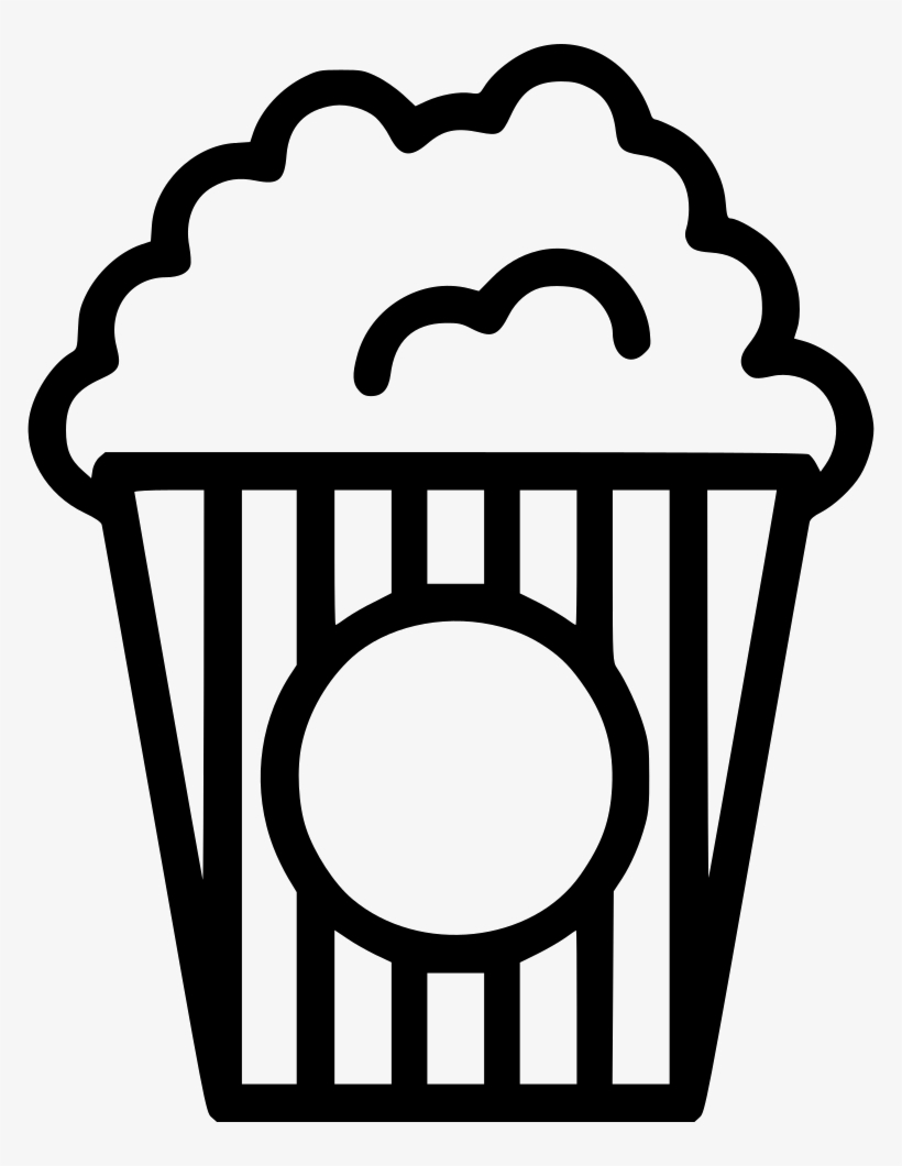 Popcorn Svg Png Icon Free Download - Popcorn Svg, transparent png #813547