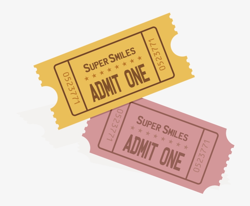Get Notified Of Exclusive Freebies - Movie Ticket Vector Png, transparent png #813772