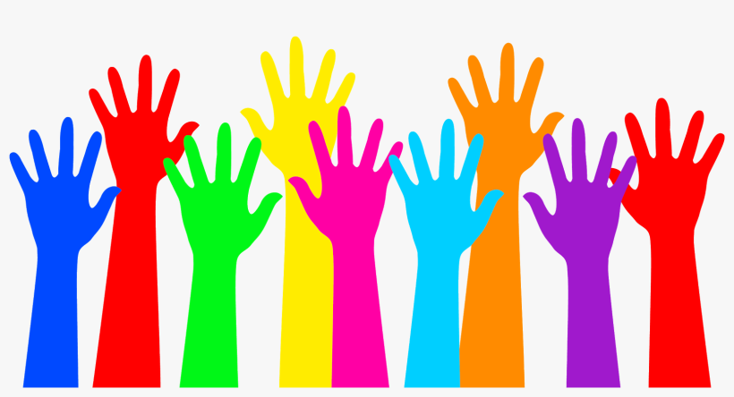 Helping Hands Clipart Hands Up Free Transparent Png Download Pngkey