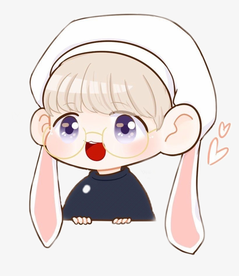 Collection Of Free Exo Drawing Mouth Download On Ubisafe - Fanarts De Exo  Baekhyun - Free Transparent PNG Download - PNGkey