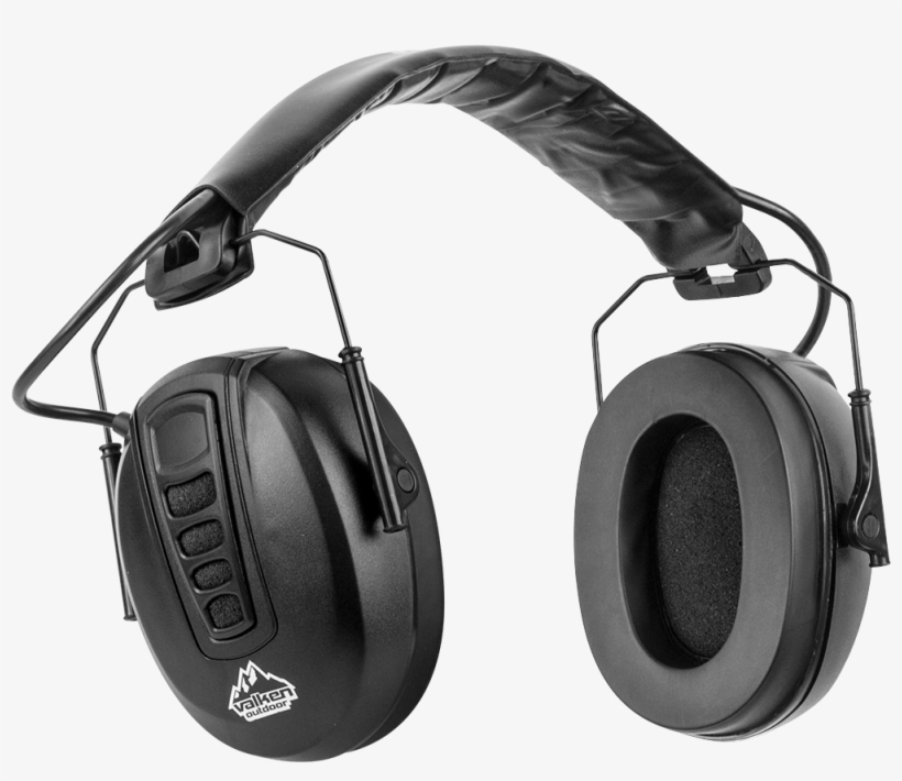 Valken Ear Shieldz Full Cover Elect Stereo - Headphones, transparent png #814309