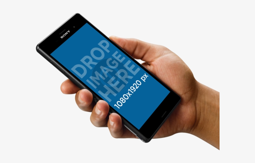 Image - Mockup Android Hand Png, transparent png #814664