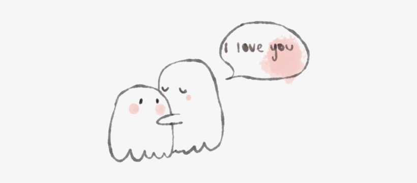 Ayumi Via Discovered By On We - Cute Ghost Drawing, transparent png #814762
