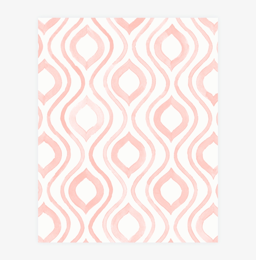 Night Waves Watercolor Print - Pattern, transparent png #814844