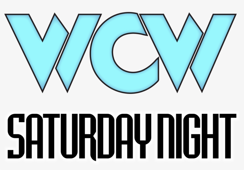 File - Wcwsaturdaynightlogo - Wcw Saturday Night Logo, transparent png #814967