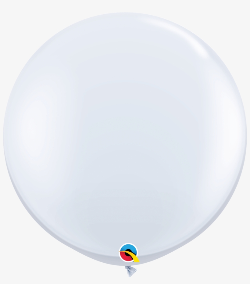 White 3ft Round Balloons - White Round Balloon, transparent png #815015