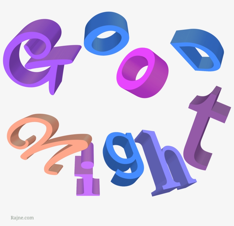 Png Good Night - Graphic Design, transparent png #815240