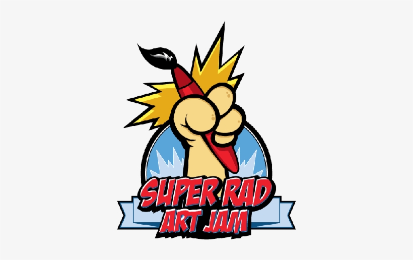 Super Rad Art Jam Super Rad Art Jam - Super Rad Art Jam, transparent png #815365