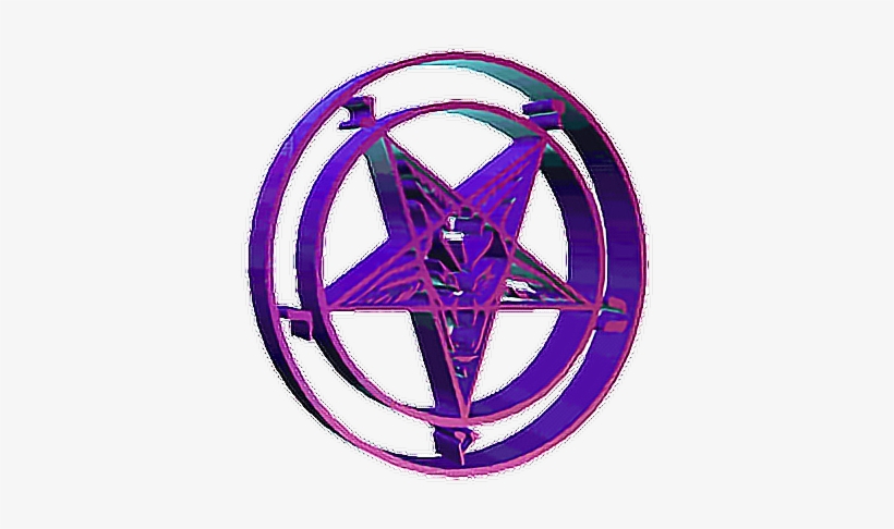 Pentagram Satanic Satan Satanism Demon Goth - Satanic Png, transparent png #815454