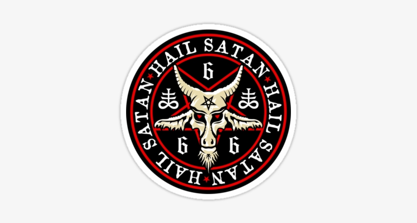 Occult Hail Satan Baphomet In - Baphomet Pentagram, transparent png #815747