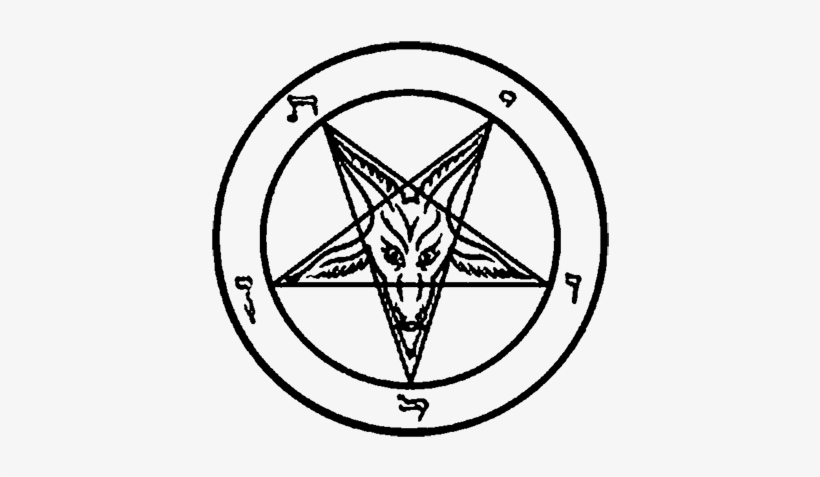 Baphomet Cult Goat Of Mendes, Magick, Witchcraft, Occult - Pentagram Goat Head, transparent png #815771