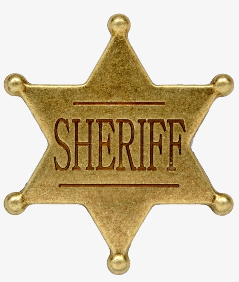 A Sheriff's Star Is Not The Same As A Star Of David - Sheriff Stars, transparent png #815848