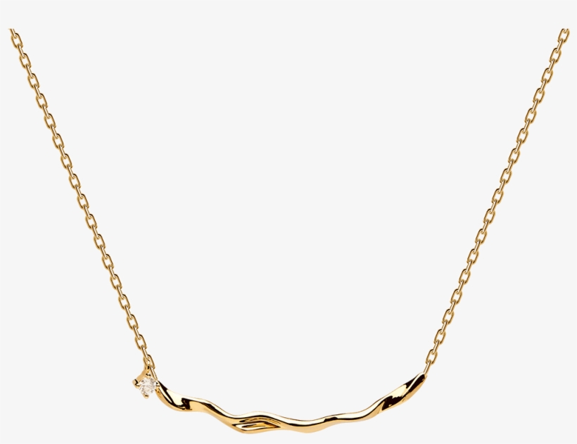 Haru Gold Necklace - Necklace, transparent png #816031