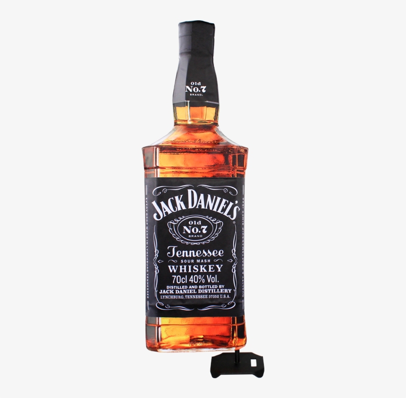 Bottle Flag® Banner Jack Daniel's Face - Jack Daniels 100 Cl, transparent png #816053