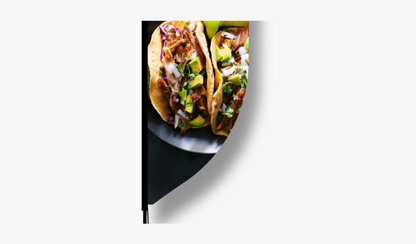 Feather Flag - Mexican Street Style Tacos, transparent png #816079