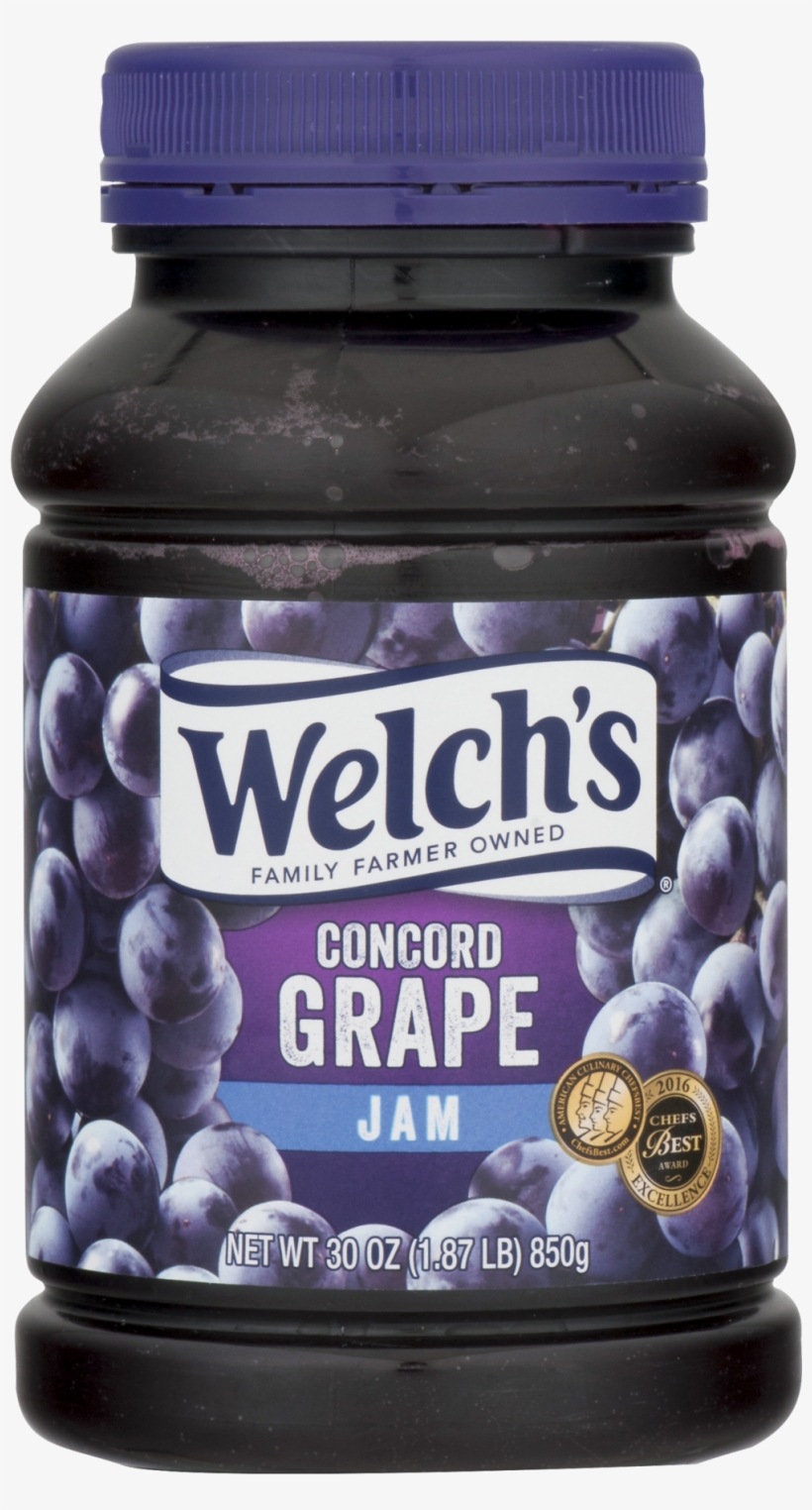 Welch's Jelly - Concord Grape - 30 Oz By Welch's, transparent png #816193