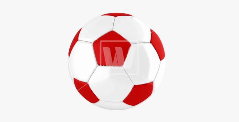 Football Transparent Red - Red Soccer Ball Png, transparent png #816252