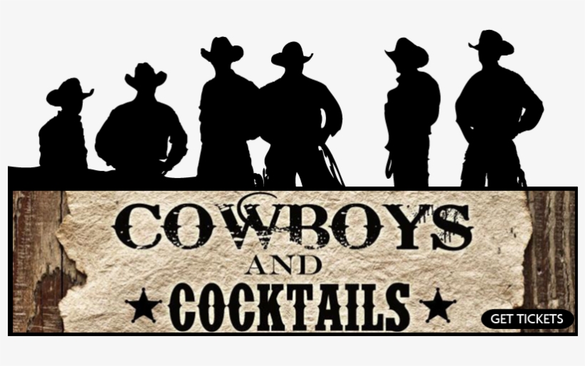 Cowboys And Cocktails - Cowboy, transparent png #816510