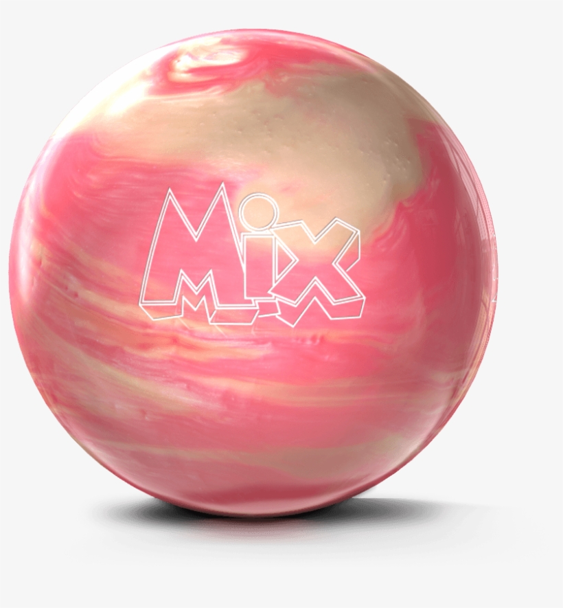 Pink/white Mix Png - Bowling Ball, transparent png #816533