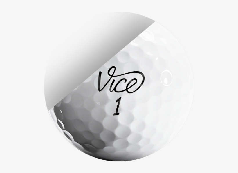 Extremely Soft, Cast Urethane Cover With S2tg Technology - Vice Golf, transparent png #816617