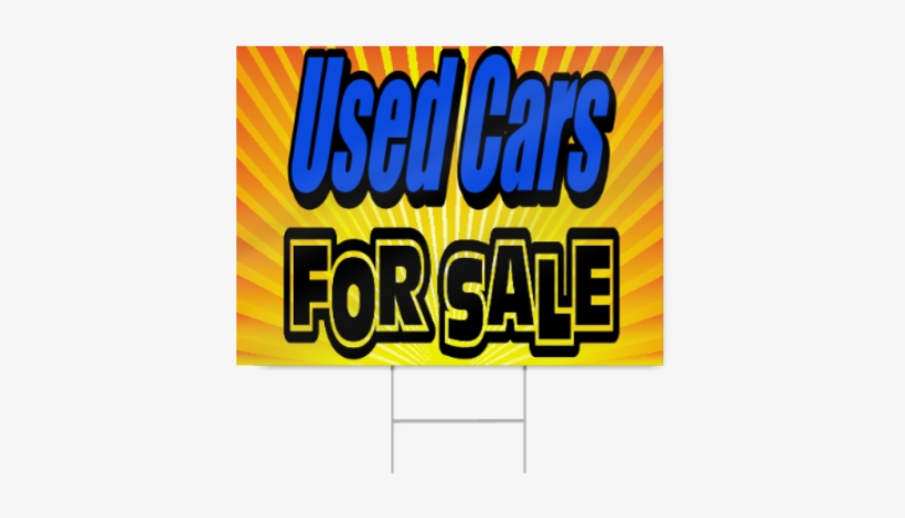 Used Cars For Sale Sign - Used Car Sale Sign, transparent png #816915