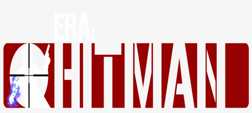 Era Hitman Logo12 White Era 1200×500 - Oval, transparent png #816967