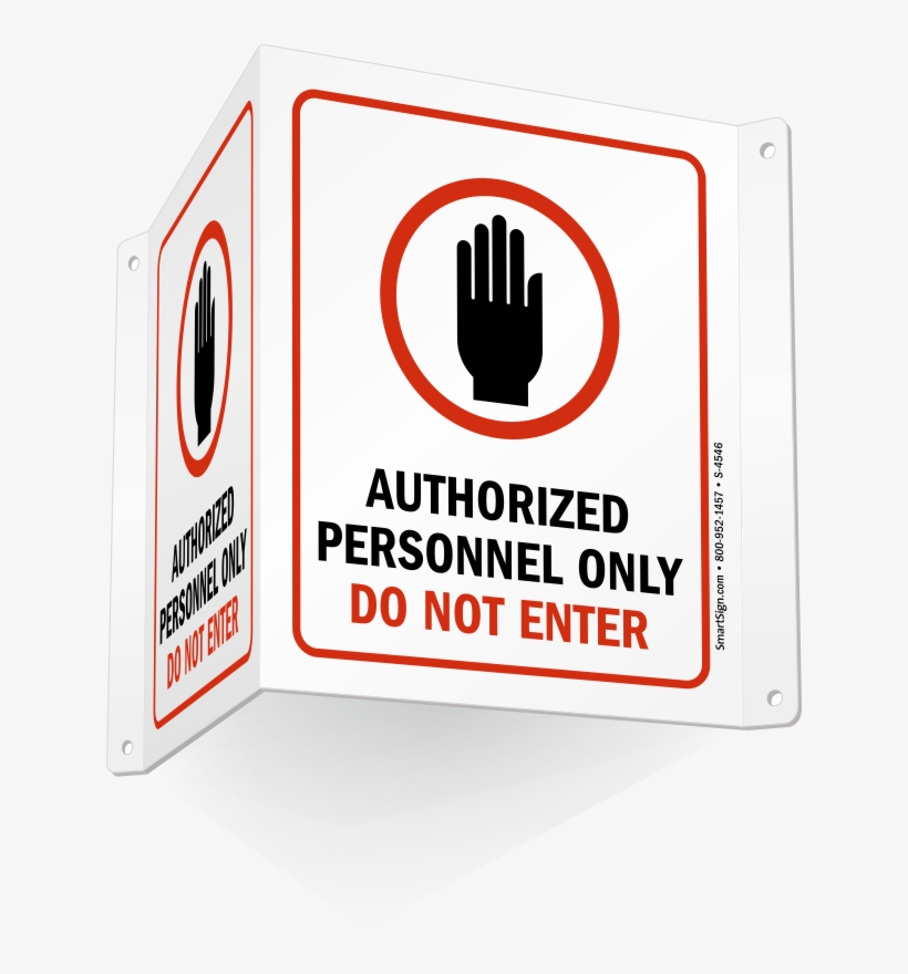 Authorized Personnel Only Do Not Enter Sign - Mysafetysign Danger Open Fuel Tanks Unauthorized Personnel, transparent png #817018