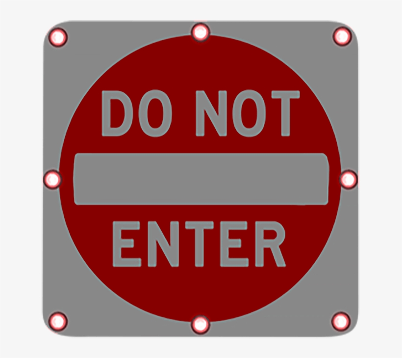 Ts40 “do Not Enter” - Not Enter Sign, transparent png #817072