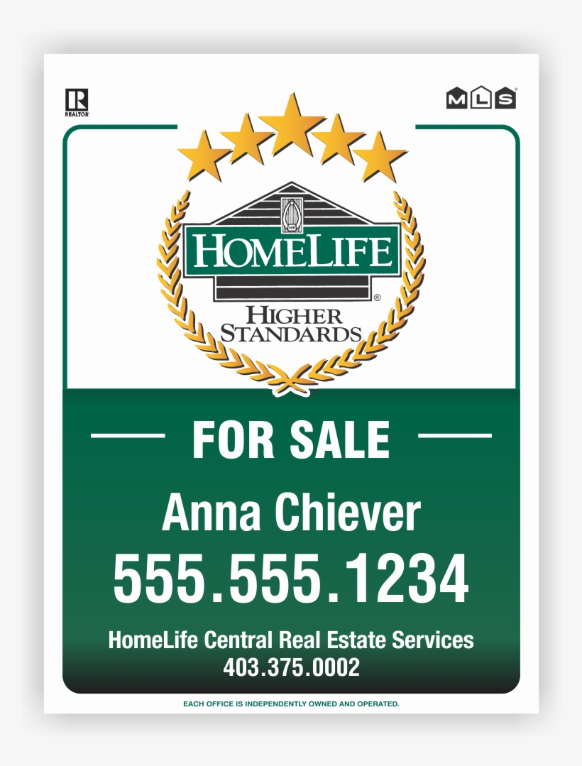 Homelife For Sale Sign - Homelife Realty, transparent png #817075