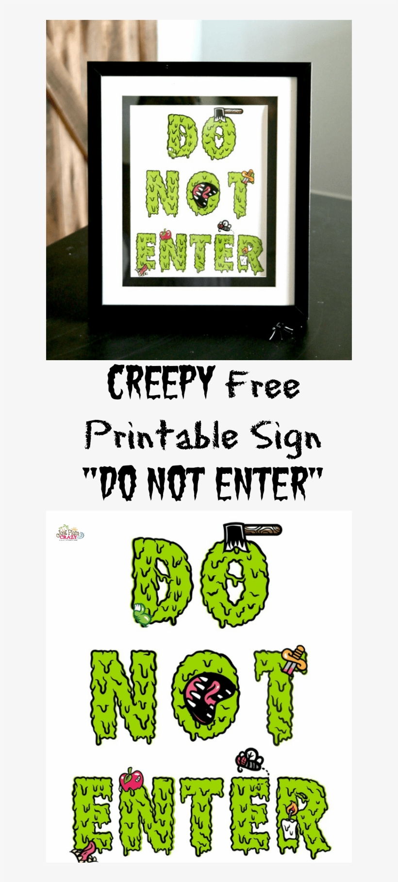 You Can Use The Creepy Free Printable Sign "do Not - Aktivelyinhisimage Stakt Logo Rectangle Magnet, transparent png #817165