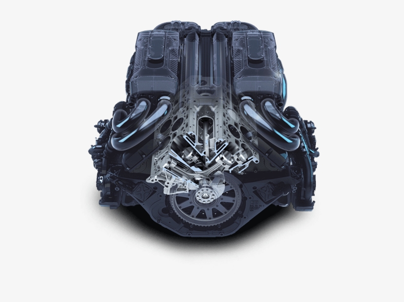 Power - Motore W16 Bugatti Chiron, transparent png #817219