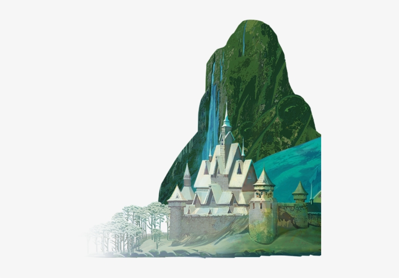 Images Wallpaper And Background - Frozen Castle Transparent Background, transparent png #817398