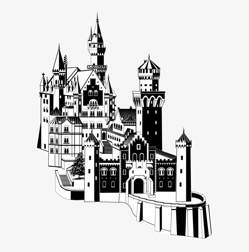 Neuschwanstein Castle Hohenschwangau Disneyland Windsor - Introductory Theme From The Emperor's Waltz By Johann, transparent png #817422