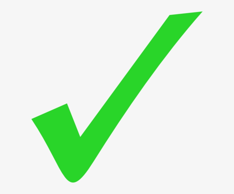 How To Set Use Green Light Tick Mark Clipart, transparent png #817500