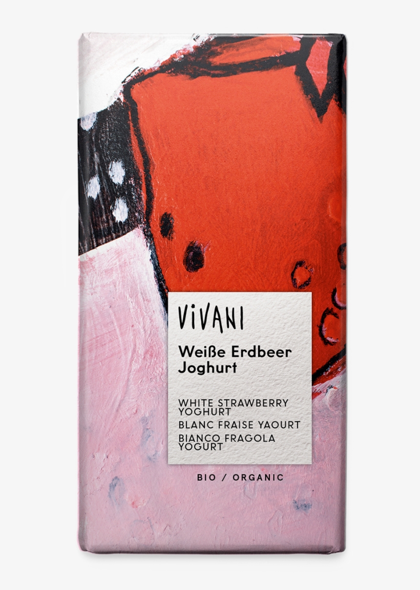 White Strawberry Yoghurt - Chocolate, transparent png #817915