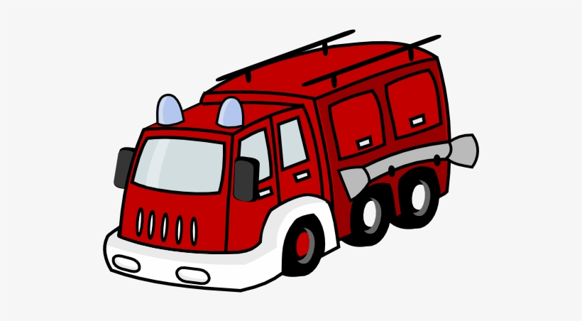 Fire Engine Clipart - Fire Station Clip Art, transparent png #818534
