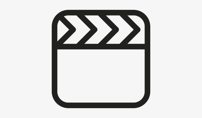 Video Clapperboard Vector - Film, transparent png #818643