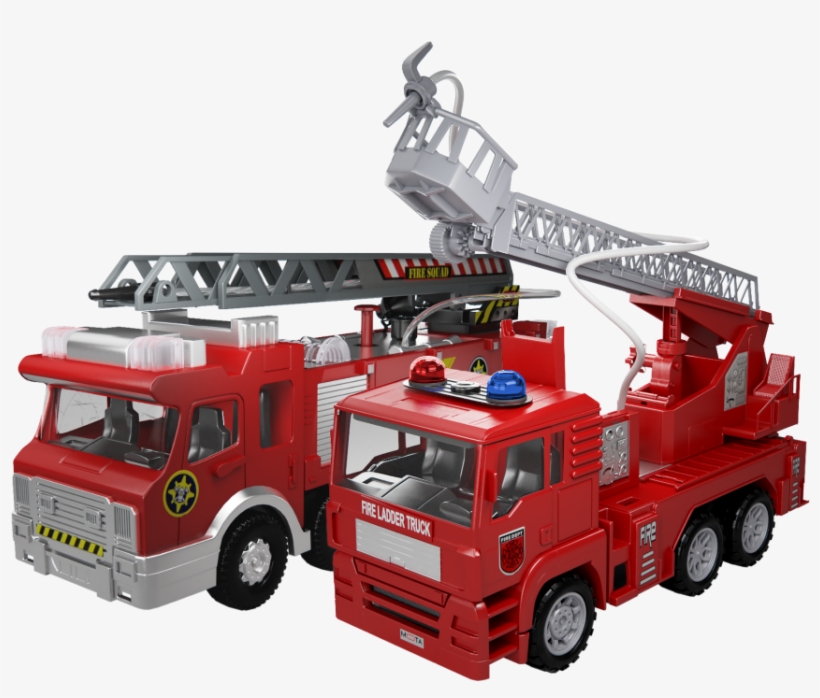 Mota Fire Truck Fleet - Mota Firew-lrg Fire Truck Engine Die Cast Model With, transparent png #819061