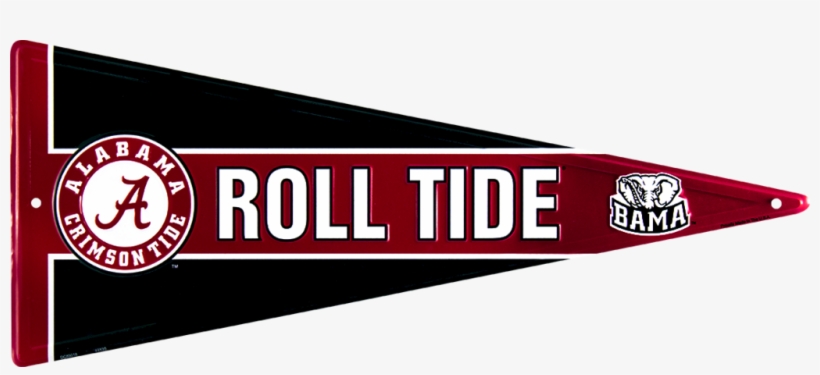Alabama Roll Tide Pennant, transparent png #819158
