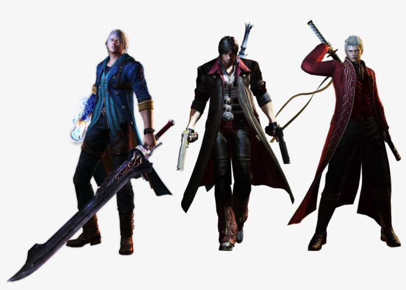 Devil May Cry 4 Special Edition - Dante Devil May Cry 4 Png, transparent png #819185