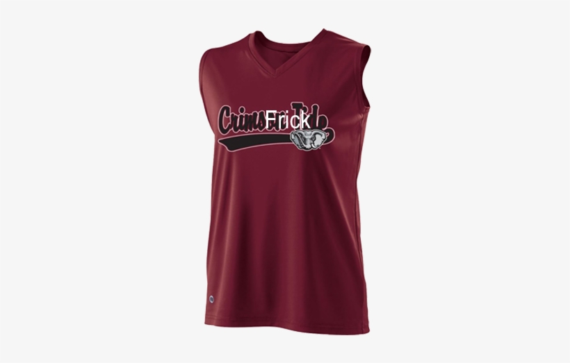 Alabama Crimson Tide Girls Sleeveless Softball Jersey - Holloway Sportswear, transparent png #819381