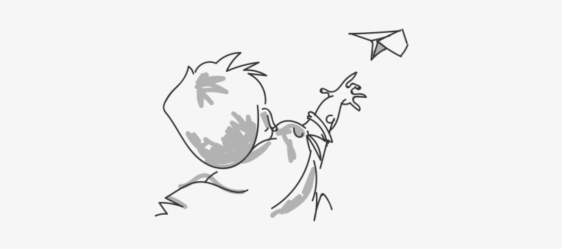 Paper Plane Drawing At Getdrawings - Paper Plane Png, transparent png #819383